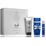 Lattafa Asad Zanzibar Limited Edition rinkinys vyrams (100 ml. EDP + 12 ml. EDP + 100 ml. du&scaron;o gelis) - Komplekt