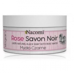 Nacomi Rose Savon Noir looduslik must keha- ja n&auml;oseep roosiveega - 125 g.