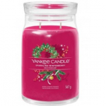 Yankee Candle Signature Collection Sparkling Winterberry aroomik&uuml;&uuml;nal - 567 g.