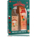 HiSkin Hello Christmas Sweet Chocolate komplekt k&auml;tele (200 ml k&auml;teseep + 60 ml k&auml;tekreem) - 1 tk.