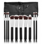 Mimo Tools for Beauty Makeup Brush Kabuki meigipintslite komplekt - Black 10 pcs.