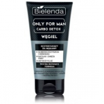 Bielenda ONLY FOR MAN Carbo Detox Charcoal Cleansing Gel aktiivs&ouml;ega n&auml;opesugeel meestele - 150 g.