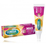 Corega Power Max Fixing + Comfort kinnituskreem kindlaks ja mugavaks proteeside kandmiseks - 40 g.