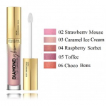 Eveline Diamond Glow Lip Luminizer huulel&auml;ige 4,5 ml. - 12 Gold Top Coat