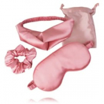 Ecarla Set Of Satin Cosmetic Accessories komplekt (unemask 1 tk + juuksekumm 1 tk + peapael 1 tk) - 1 tk.