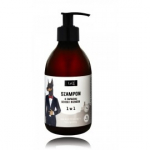 LaQ Doberman 1 in 1 Shampoo looduslik energiat andev &scaron;ampoon meestele - 300 ml.