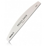 Peggy Sage 2-Way Half-moon Nail File poolkuu kujuline k&uuml;&uuml;neviil - 180/180 White
