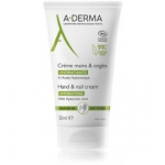 A-Derma Hydrating Hand & Nail Cream niisutav k&auml;te- ja k&uuml;&uuml;nekreem - 50 ml.
