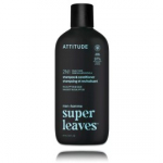Attitude 2in1 Shampoo And Conditioner Eucalyptus&Sage plaukų &scaron;ampūnas ir kondicionierius vyrams - 415 ml.