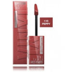 Maybelline SuperStay Vinyl Ink vedel huulepulk - 115 Peppy