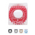 Invisibobble Power tugevad juuksekummid 3 tk - Crystal Clear