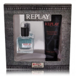Replay Replay for Him komplekt meestele (30 ml EDT + 100 ml du&scaron;igeel)