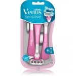 Gillette Venus Sensitive &uuml;hekordsed raseerijad naistele - 6 tk.