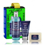 Kiehl's Fresh Start Daily Essentials komplekt meestele (pesugeel 250 ml + n&auml;oniisutaja 75 ml + seep 90 g) - 1 tk.