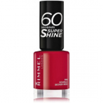 Rimmel 60 Seconds Super Shine Nail Polish kiiresti kuivav k&uuml;&uuml;nelakk - 310 Double Decker Red