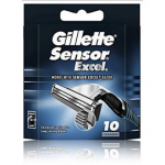 Gillette Sensor Excel raseerimisterad -  10 tk.