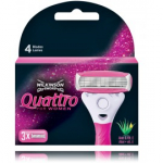 Wilkinson Sword Quattro For Women žiletiterad - 3 tk.