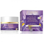 Eveline Gold & Retinol Anti-Wrinkle Nourishing Cream 60+ kortsudevastane kreem - 50 ml.