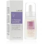 Lakme K.Therapy Sensitive Relaxing Night Drops losjoon tundlikule peanahale - 30 ml.