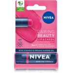 Nivea Caring Beauty 3in1 huulepulk ja p&otilde;sepuna &uuml;hes - Pink