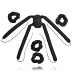 Glov Coolcurl Spider Set juuste lokkimisvahend - Black