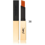 Yves Saint Laurent Leather Effect Rouge Pur Couture The Slim matt huulepulk - 38 Flaming Rouge