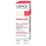 Uriage Roseliane CC Cream SPF50+ kaitsev CC n&auml;okreem tundlikule / punetavale nahale - Light