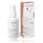 Vichy Capital Soleil UV-Age Daily AntiPhoto-Ageing Water Fluid Tinted SPF50+ kaitsev n&auml;ovedelik tooniga - 40 ml.