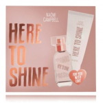 Naomi Campbell Here To Shine komplekt naistele (EDT 15 ml + kreem 50 ml) - 1 tk.