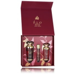 Lattafa Mayar Cherry Intense komplekt meestele ja naistele (100 ml EDP + 12 ml EDP + 50 ml juukseparf&uuml;&uuml;m) - Komplekt