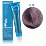 Fanola Color Cr&egrave;me professionaalne juuksev&auml;rv 100 ml - 8,2F Light Blonde Fantasy Violet