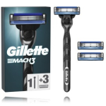 Gillette Mach3 raseerija ja 3 vahetatavat tera - 1 tk.