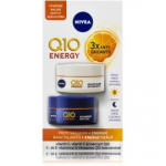 Nivea Q10 Energy komplekt naistele (p&auml;evane n&auml;okreem 50 ml + &ouml;ine n&auml;okreem 50 ml) - Komplekt