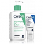 CeraVe Unique n&auml;ohoolduskomplekt (n&auml;okreem 52 ml + n&auml;opuhastusgeel 236 ml) - 1 tk.