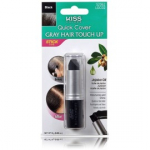 Kiss Quick Cover Gray Hair Touch Up Stick juuste peitepulk - Black