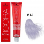 Schwarzkopf Professional IGORA Royal professionaalne juuksev&auml;rv 60 ml - 0-11 - Anti Yellow Concentrate