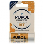 Purol Lipstick Bee lūpų balzamas su medumi - 4.8 g.