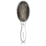Olivia Garden Expert Care Oval Boar juuksehari - Silver