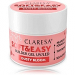 Claresa Soft & Easy Builder Gel UV / LED geel k&uuml;&uuml;nte pikendamiseks - Dusty Bloom 45g