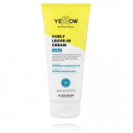 AlfaParf Milano Yellow Professional Curly Leave-In Cream - 200 ml.