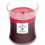 WoodWick Trilogy Sun Ripened Berries l&otilde;hnak&uuml;&uuml;nal - 275 g.