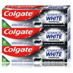 Colgate Advanced White Charcoal valgendav hambapasta s&ouml;ega - 3 x 75 ml.