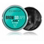 Claresa Brow So(ap)! Black Gel Texture toonitud kulmuseep - 30 ml.