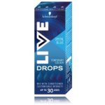 Schwarzkopf Live Drops poolp&uuml;siv juuksev&auml;rv - Crystal Blue