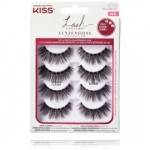 Kiss Artificial eyelashes LuXtension Multipack Volume liimitavad kunstripsmed - 8 vnt.
