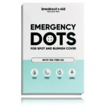 Breakout+Aid Emergency Dots With Tea Tree Oil n&auml;oplaastrid - 72 vnt.