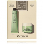 L'Occitane Almond Sublime Routine k&auml;te- ja kehakomplekt (75 ml k&auml;tekreem + 75 ml kehakreem) - Komplekt