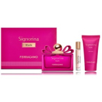 Salvatore Ferragamo Signorina Ribelle komplekt naistele (100 ml EDP + 15 ml EDP + 50 ml kehakreem) - Komplekt