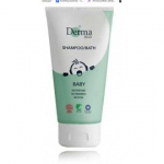 Derma Eco Baby Shampoo / Bath orgaaniline &scaron;ampoon ja pesuvahend lastele - 150 ml.