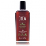 American Crew 3-IN-1 Tea Tree &scaron;ampoon / palsam / kehapesuvahend meestele - 100 ml.
